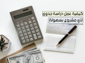 طريقة عمل دراسة جدوى لمشروع صغير , نموذج دراسه جدوي مشروع صغير